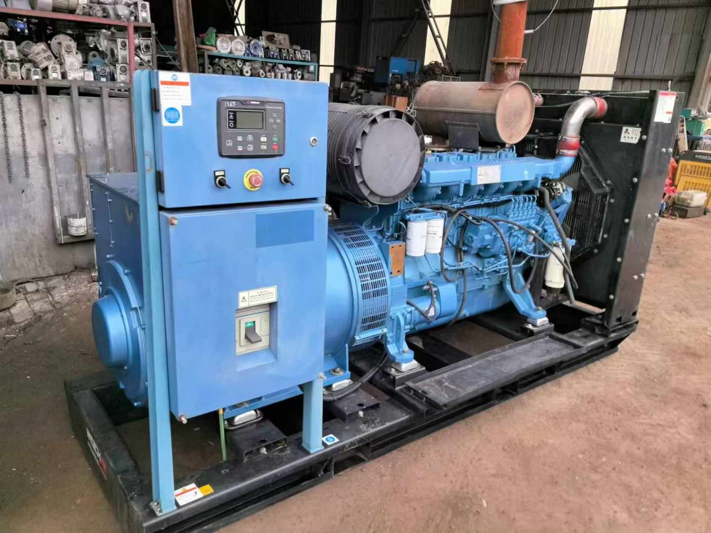 义乌500kW 柴油发电机组可带动设备功率的计算公式是什么?